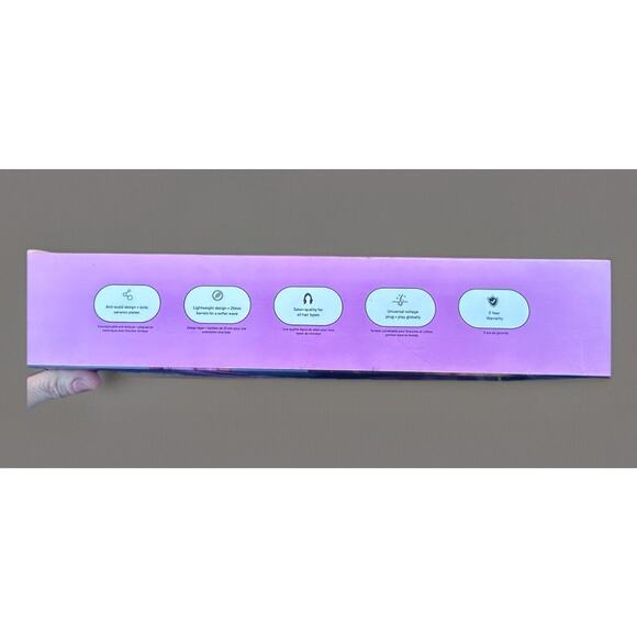 NEW Mermaid My Wavey Hair Kit Pink Double Waver w/ 4 Grip Clips & Pink Case - Picture 3 of 8